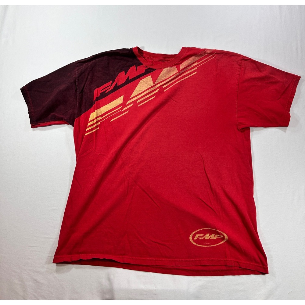 FMF Racing Graphic T-Shirt Mens XL Red Short Sleeve Motocross Tee